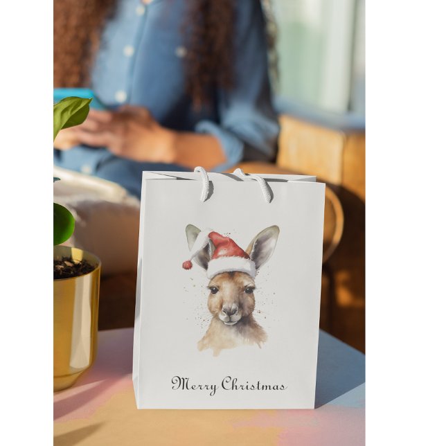 Bolsa De Regalo Mediana Navidades canguro, personalizable (Subido por el creador)