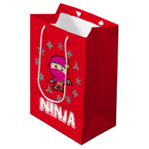 Bolsa De Regalo Mediana Navidades Chicas de Ninja