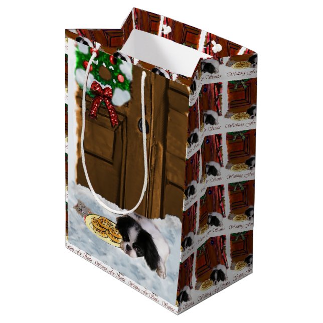 Bolsa De Regalo Mediana Navidades chinos de Japón (Angulo reverso)