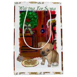 Bolsa De Regalo Mediana Navidades de Amantes de la Lucha