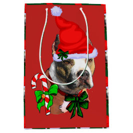 Bolsa De Regalo Mediana Navidades de American Pit Bull Terrier