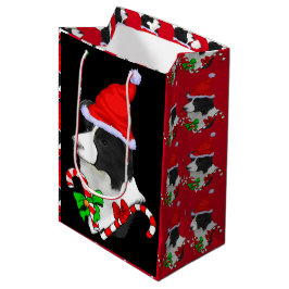 Bolsa De Regalo Mediana Navidades de Border Collie