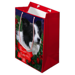 Bolsa De Regalo Mediana Navidades de Border Collie