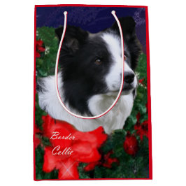 Bolsa De Regalo Mediana Navidades de Border Collie