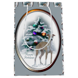 Bolsa De Regalo Mediana Navidades de Greyhound de Italia