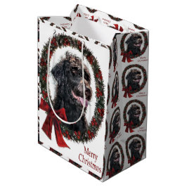 Bolsa De Regalo Mediana Navidades de Labradoodle