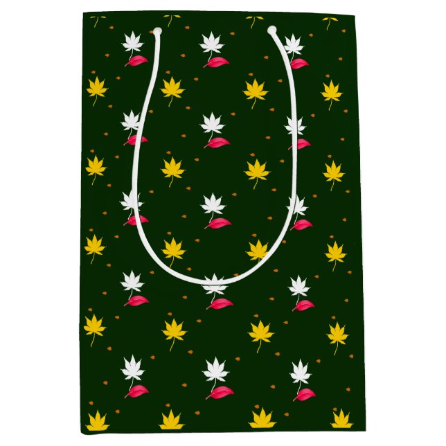 Bolsa De Regalo Mediana Navidades de poesía de medianoche (Anverso)