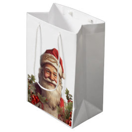 Bolsa De Regalo Mediana Navidades de Santa Claus Saint Nicholas