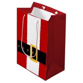 Bolsa De Regalo Mediana Navidades de Santa Suit Med GB