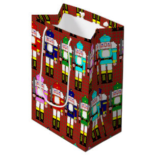 Bolsa De Regalo Mediana Navidades de soldados desnudistas