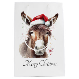 Bolsa De Regalo Mediana Navidades Donkey