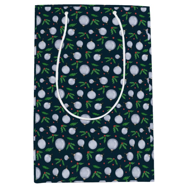 Bolsa De Regalo Mediana Navidades festivos (Anverso)