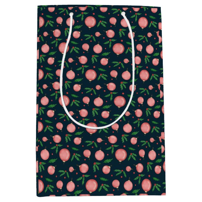 Bolsa De Regalo Mediana Navidades festivos (Anverso)