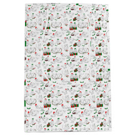 Bolsa De Regalo Mediana Navidades festivos