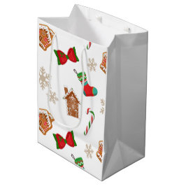Bolsa De Regalo Mediana Navidades Gingerbread