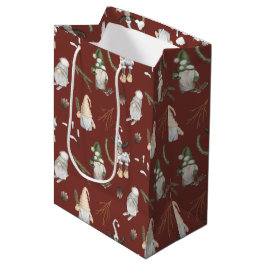 Bolsa De Regalo Mediana Navidades Gnomes Woodland Media Gift Bag