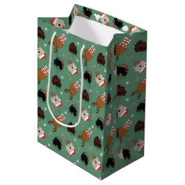 Bolsa De Regalo Mediana Navidades Goldendoodle Dogs