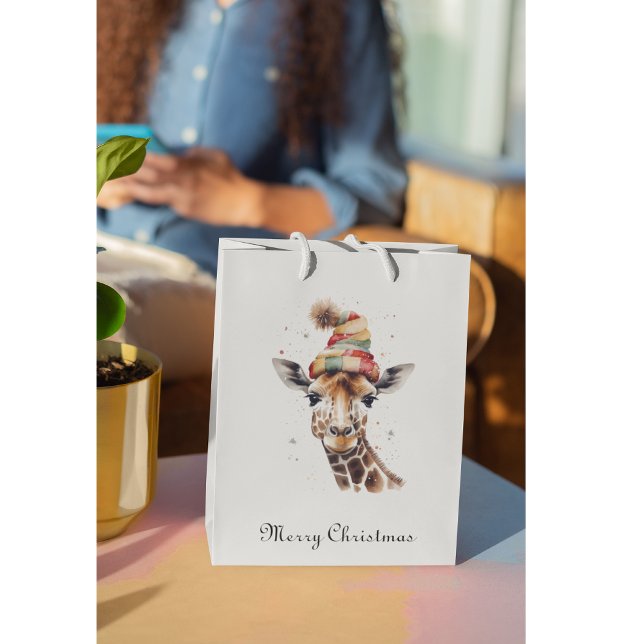 Bolsa De Regalo Mediana Navidades íntimos de Safari, personalizado (Subido por el creador)