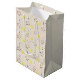 Bolsa De Regalo Mediana Navidades Lemon Ginger Bread Watercolor