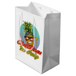 Bolsa De Regalo Mediana navidades lindos de piña Julio