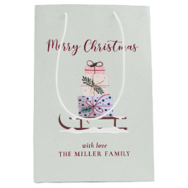 Bolsa De Regalo Mediana Navidades llenos de regalos