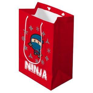 Bolsa De Regalo Mediana Navidades Ninja Boy