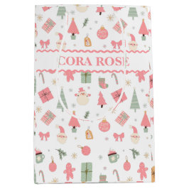 Bolsa De Regalo Mediana Navidades Oh Qué Divertido Primer Cumpleaños