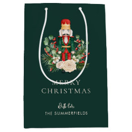 Bolsa De Regalo Mediana Navidades Personalizado de la familia de guiones d