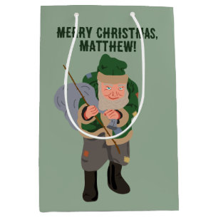 Bolsa De Regalo Mediana Navidades personalizados de Belsnickel Personaliza
