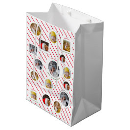 Bolsa De Regalo Mediana Navidades personalizados de vacaciones 🎄 cuatro f