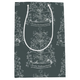 Bolsa De Regalo Mediana Navidades tradicionales del viejo mundo