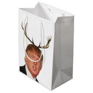 Bolsa De Regalo Mediana Navidades Trump: Sr. Presidente venado