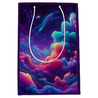 Bolsa De Regalo Mediana Neon Cloud Bag