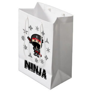 Bolsa De Regalo Mediana Niño Ninja