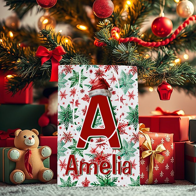 Bolsa De Regalo Mediana Niños Navidades personalizados (Subido por el creador)