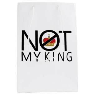 Bolsa De Regalo Mediana No es mi rey