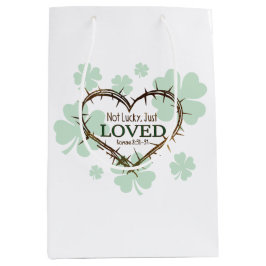 Bolsa De Regalo Mediana NO ES SUERTE SOLO AMAR EL Día de San Patricio