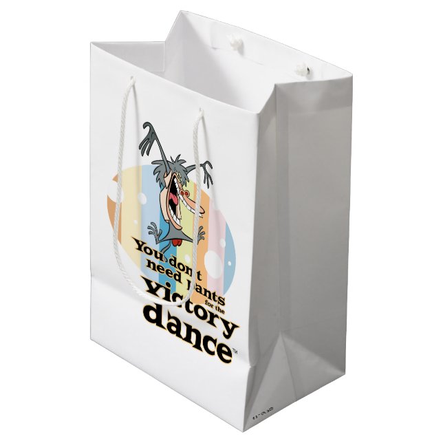 Bolsa De Regalo Mediana No necesitas pantalones para el Victory Dance™ (Angulo Anverso)
