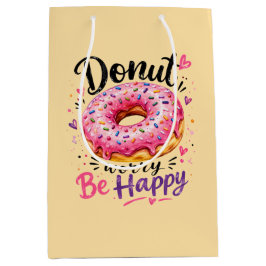 Bolsa De Regalo Mediana No te preocupes, sé feliz