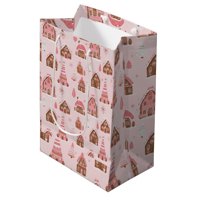 Bolsa De Regalo Mediana Noël Gourmand Maisons Pain d'épices (Angulo Anverso)