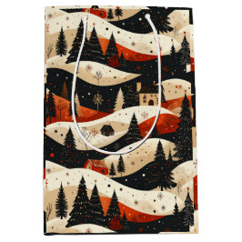 Bolsa De Regalo Mediana Noir Noël - Casa