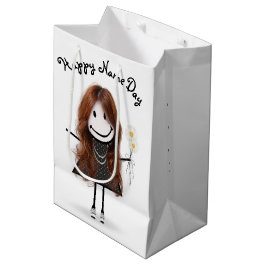 Bolsa De Regalo Mediana Nombrar a la chica con maricón