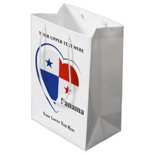 Bolsa De Regalo Mediana Nombre personalizado Amor Panamá