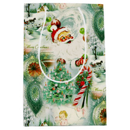 Bolsa De Regalo Mediana Nostalgic Kitschmas