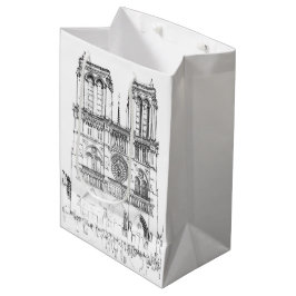 Bolsa De Regalo Mediana Notre Dame de París - París, Francia
