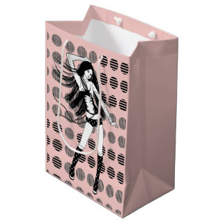 Bolsa De Regalo Mediana novia bailarina rosa