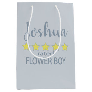 Bolsa De Regalo Mediana Novia y Cortejo Nupcial Florista Niño 5 Estrellas