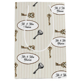 Bolsa De Regalo Mediana Nuevo hogar cálido personalizado