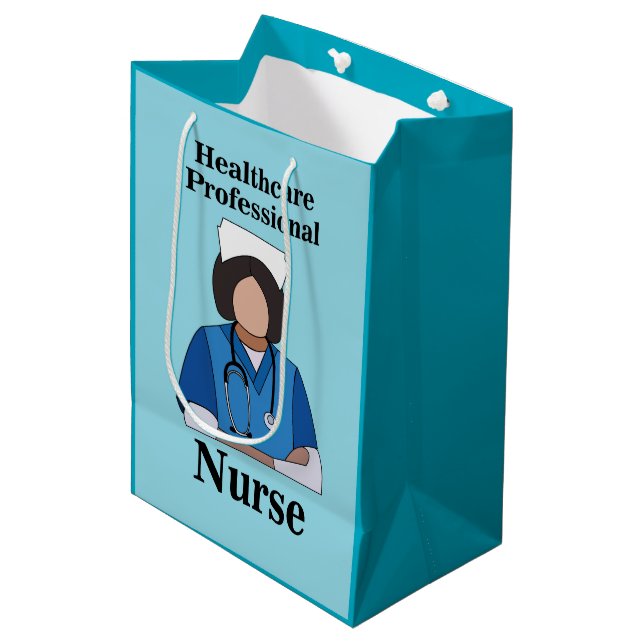 Bolsa De Regalo Mediana Nurse Nursing Healthcare Professional (Angulo Anverso)