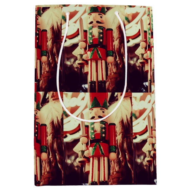 Bolsa De Regalo Mediana Nutcracker (Anverso)
